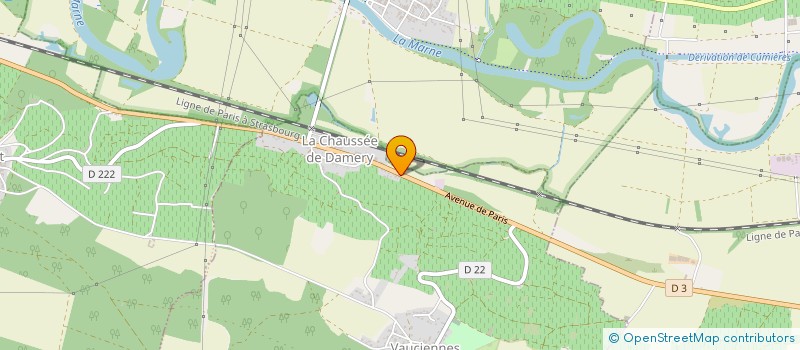 localisation de l'entreprise GUIBORAT PHILIPPE  VAUCIENNES