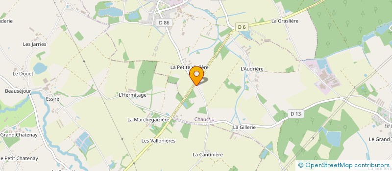 localisation de l'entreprise GUIBOT à CHAUCHE