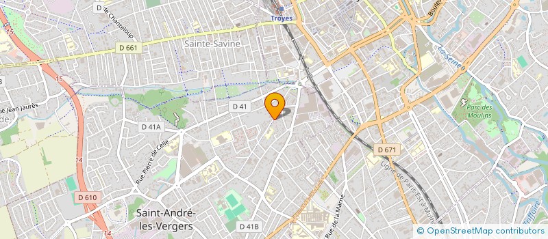 localisation de l'entreprise GUICEL  SAINT-ANDRE-LES-VERGERS