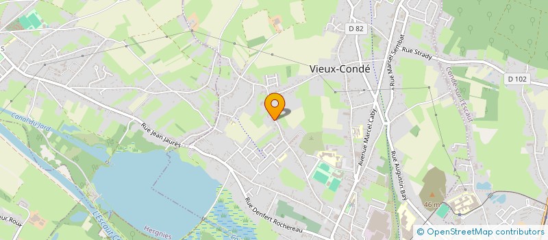 localisation de l'entreprise GUICHAOUA-TRUONG  VIEUX-CONDE