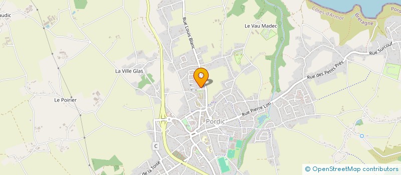 localisation de l'entreprise GUICHARD à PORDIC