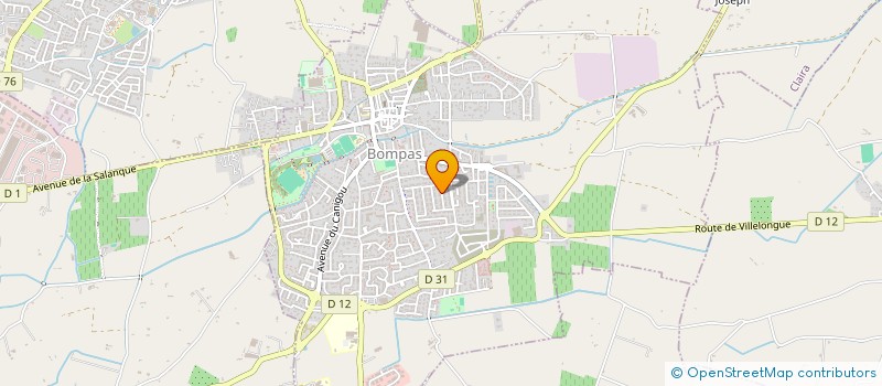 localisation de l'entreprise GUICHARD AU SOLEIL DE LA SALANQUE à BOMPAS