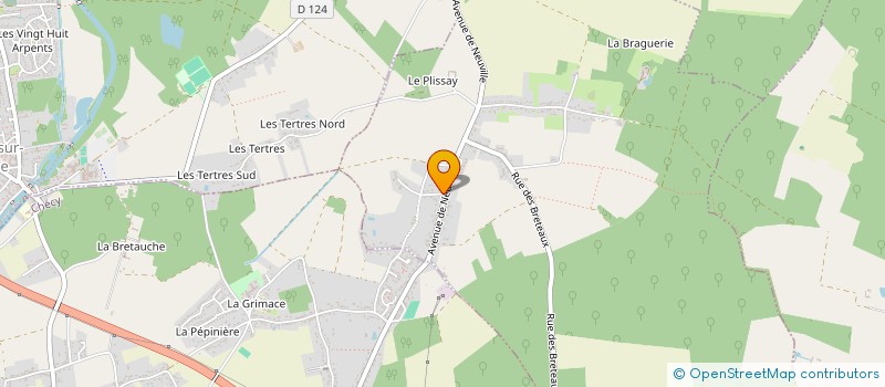 localisation de l'entreprise GUICHARD CLOUZEAU COUVERTURE à MARDIE