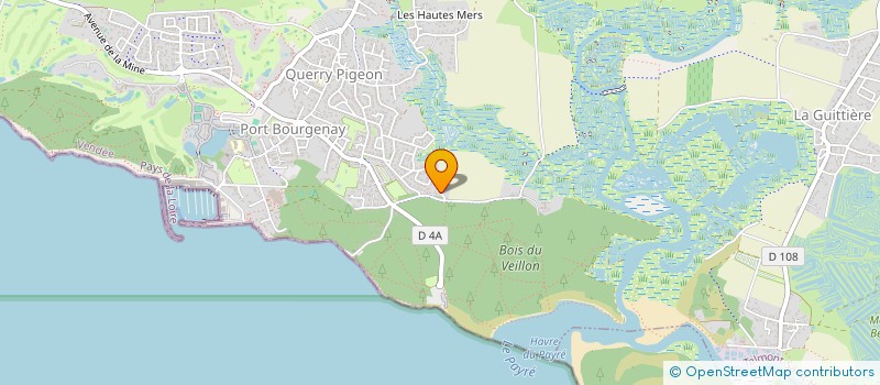 localisation de l'entreprise GUICHARD COEUR DE MER  TALMONT-SAINT-HILAIRE