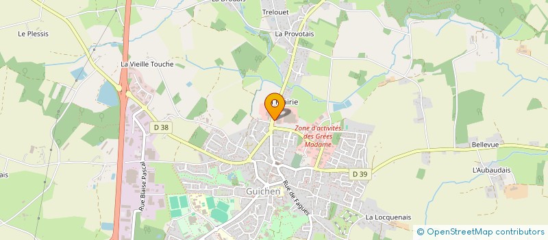 localisation de l'entreprise GUICHEN MULTIMEDIA SERVICES  GUICHEN