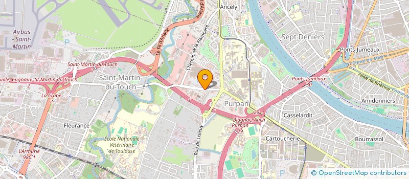 localisation de l'entreprise GUICHET CPTS à TOULOUSE