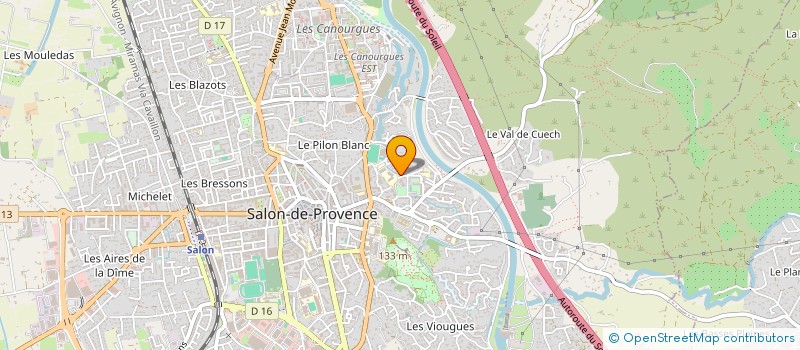 localisation de l'entreprise GUICHIRO  SALON-DE-PROVENCE