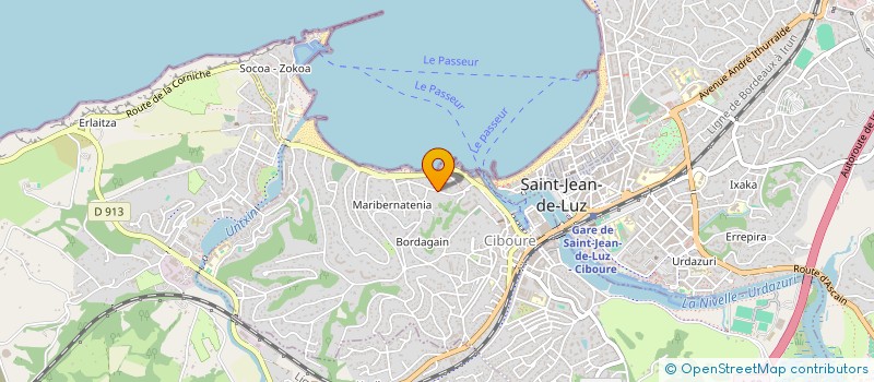 localisation de l'entreprise GUICHOU & ARGENCE à CIBOURE