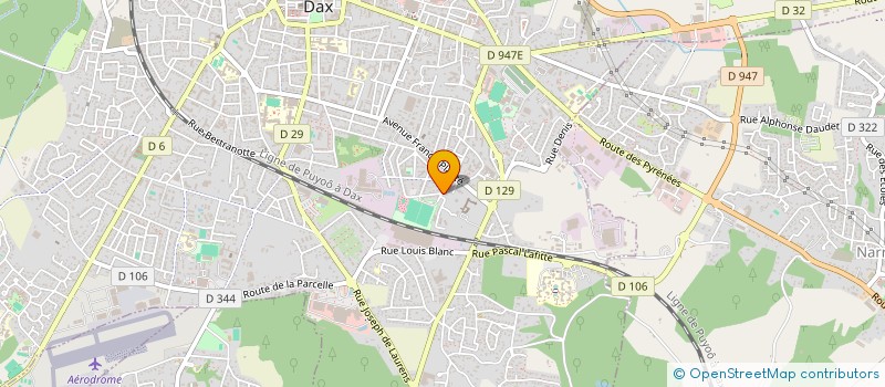 localisation de l'entreprise GUICHRISADE à DAX
