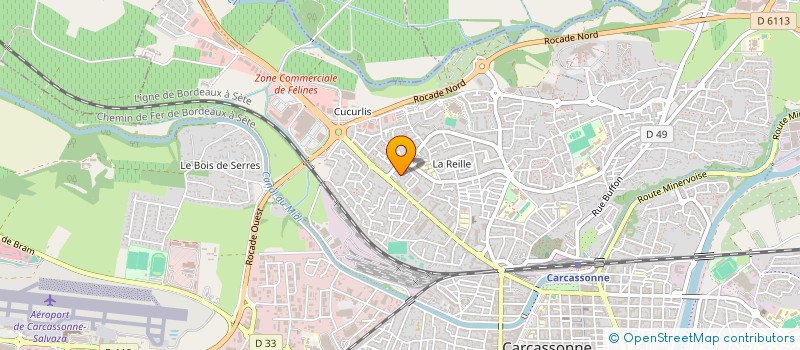 localisation de l'entreprise GUICLOSEPO à CARCASSONNE