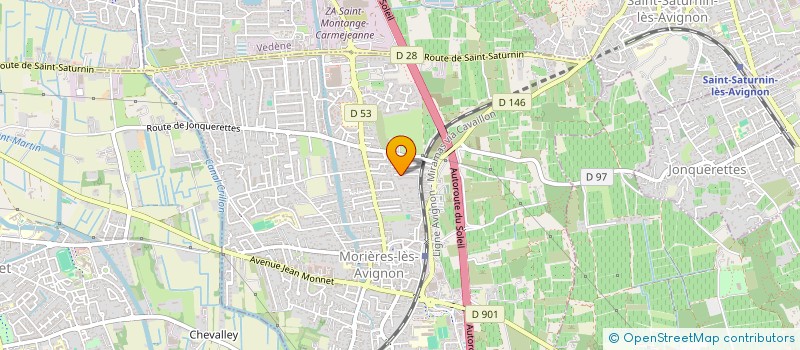 localisation de l'entreprise GUID ACTION CONSEIL  MORIERES-LES-AVIGNON