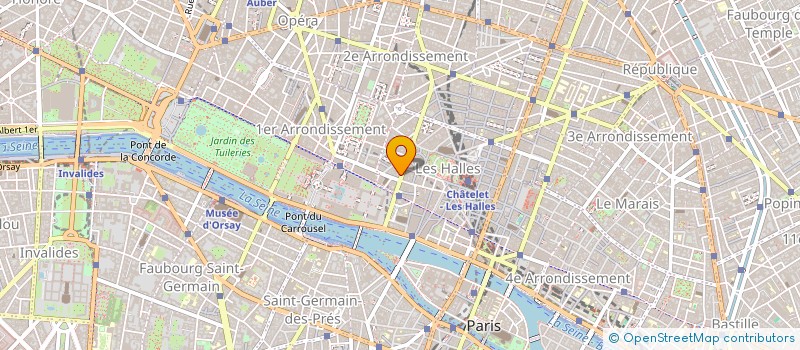 localisation de l'entreprise GUID Z : LES GUIDES-CONFERENCIERS DE FRANCE à PARIS