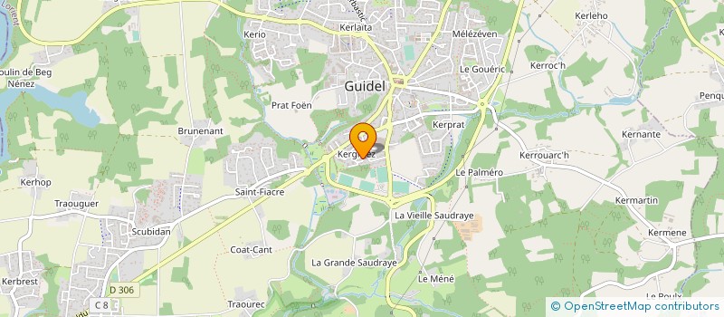 localisation de l'entreprise GUIDALIS à GUIDEL