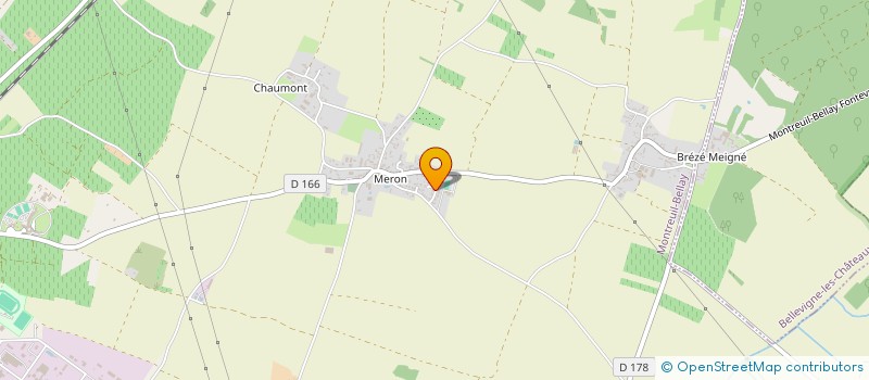 localisation de l'entreprise GUIDAM  MONTREUIL-BELLAY