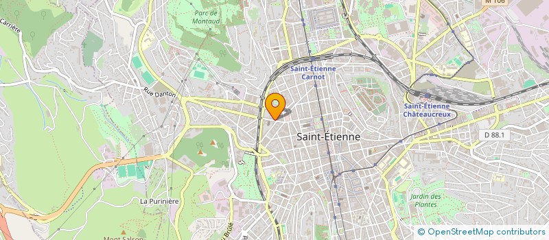 localisation de l'entreprise GUIDANCE MED  SAINT-ETIENNE