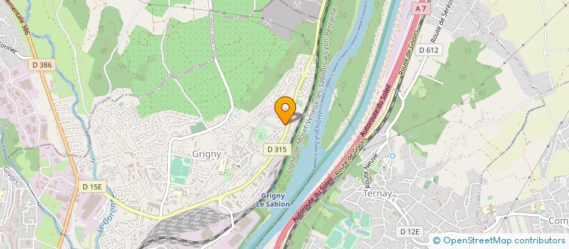 localisation de l'entreprise GUIDANI ENERGIE à GRIGNY