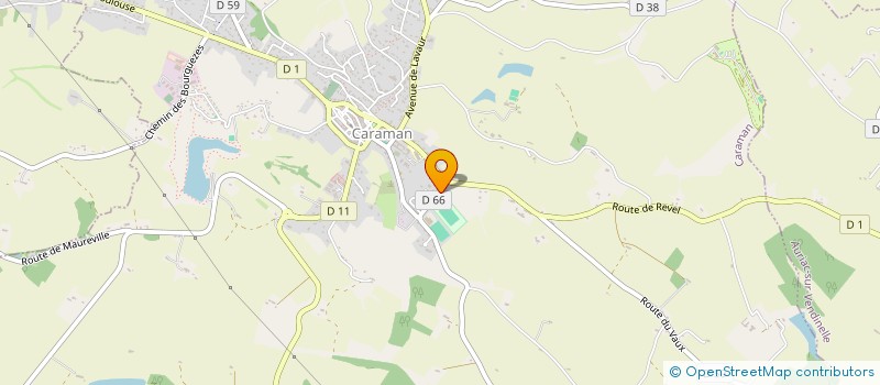 localisation de l'entreprise GUIDAP à CARAMAN