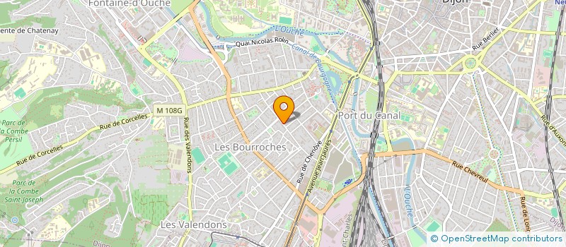 localisation de l'entreprise GUIDARD-NEUGNOT  DIJON