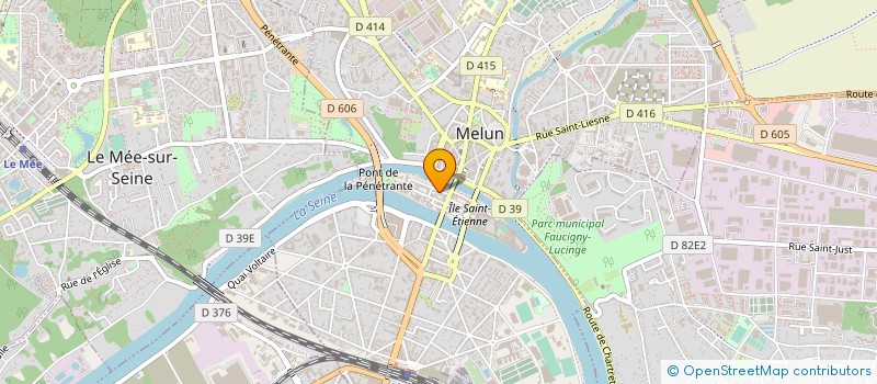localisation de l'entreprise GUIDE DE LA LOCATION DE BATEAUX à MELUN