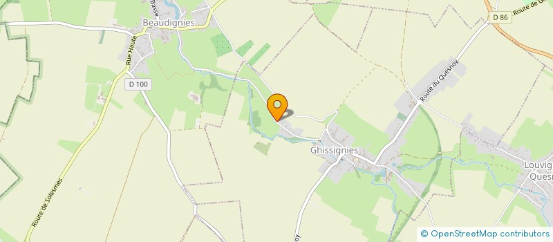 localisation de l'entreprise GUIDE & MONTAGNE à BEAUDIGNIES