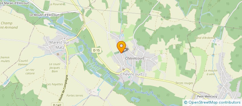 localisation de l'entreprise GUIDE RESIDENCE SECONDAIRE à CHEVINCOURT