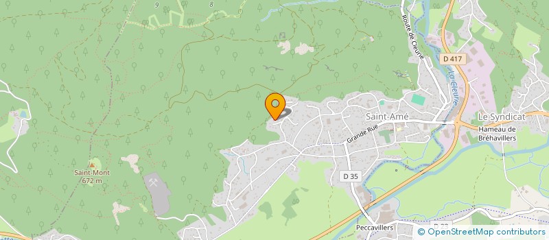 localisation de l'entreprise GUIDEL à SAINT-AME