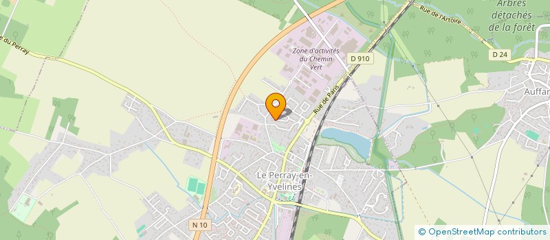 localisation de l'entreprise GUIDEL  LE PERRAY-EN-YVELINES