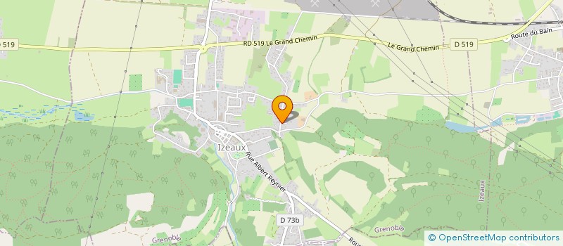 localisation de l'entreprise GUIDENBUSCH  IZEAUX