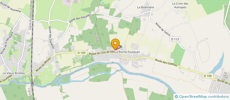 localisation de l'entreprise GUIDES  LOIRE-AUTHION