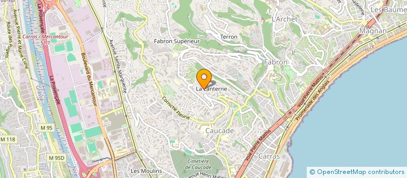 localisation de l'entreprise GUIDES DU SOLEIL à NICE