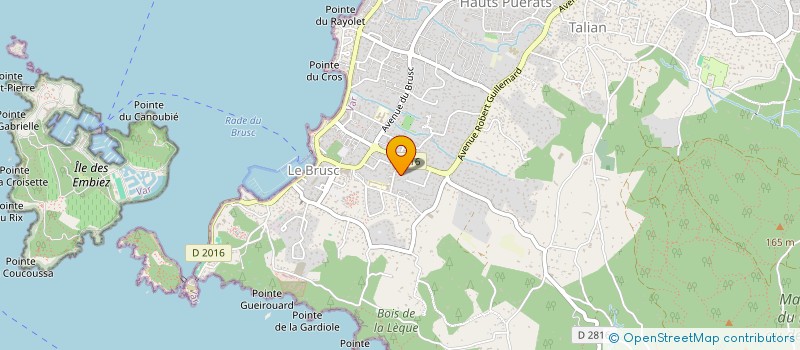 localisation de l'entreprise GUIDES PORTGE SALARIAL à SIX-FOURS-LES-PLAGES