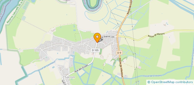 localisation de l'entreprise GUIDEZ  CHARRON