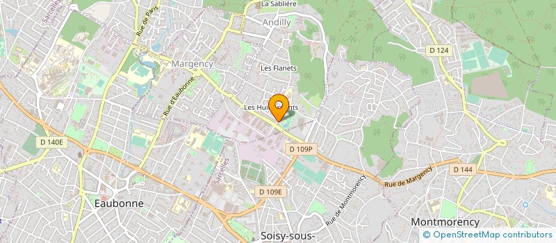 localisation de l'entreprise GUIDEZ-SPAN  ANDILLY