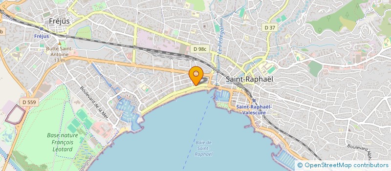 localisation de l'entreprise GUIDICELLI à FREJUS