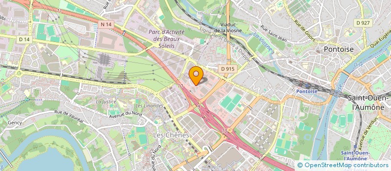 localisation de l'entreprise GUIDIMAKAN  PONTOISE