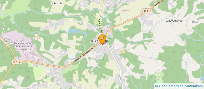 localisation de l'entreprise GUIDON SAINT MARTINOIS  SAINT-MARTIN-DE-SEIGNANX