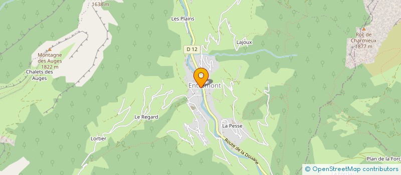 localisation de l'entreprise GUIDON SARL à GLIERES-VAL-DE-BORNE