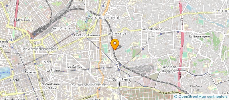 localisation de l'entreprise GUIDONE à MARSEILLE
