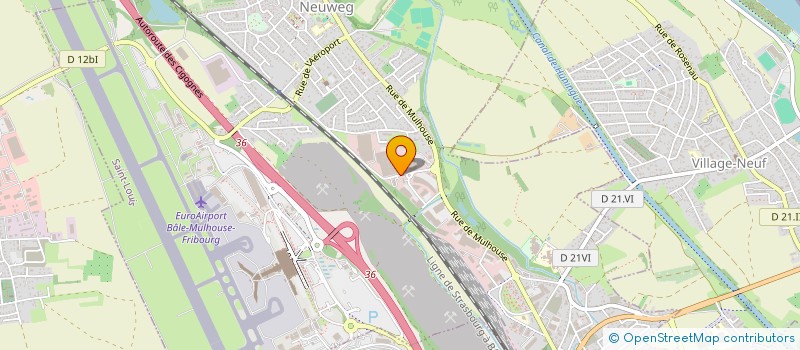localisation de l'entreprise GUIDONI à SAINT-LOUIS