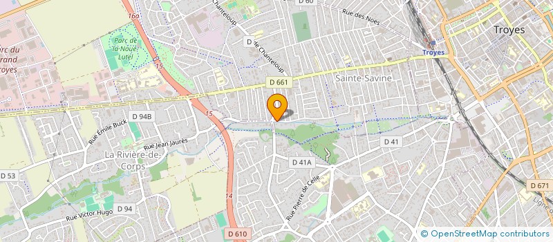 localisation de l'entreprise GUIFIG  SAINTE-SAVINE