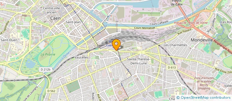 localisation de l'entreprise GUIFRAN à CAEN