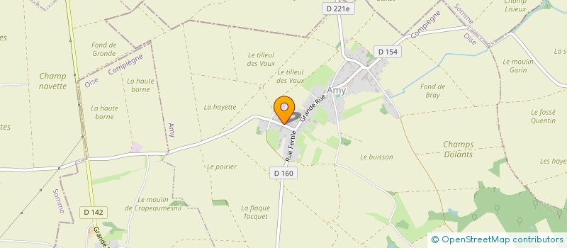 localisation de l'entreprise GUIGAND COMMERCE ET INDUSTRIE (G.C.I)  AMY