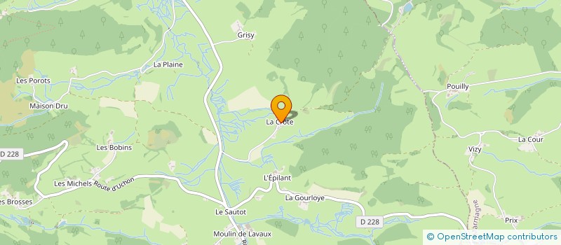 localisation de l'entreprise GUIGNARD  SAINT-SYMPHORIEN-DE-MARMAGNE