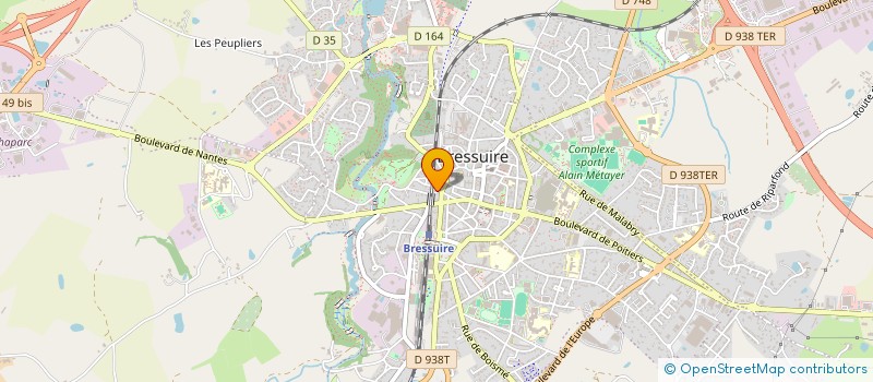 localisation de l'entreprise GUIGNARD CHARPENTE  BRETIGNOLLES