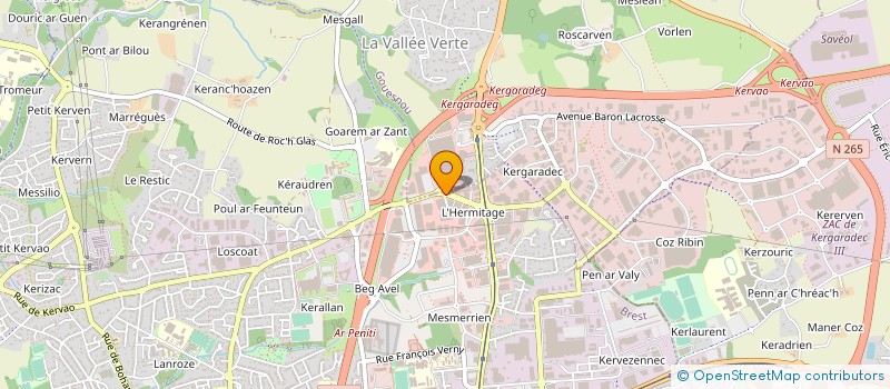 localisation de l'entreprise GUIGNEN DIS II à GOUESNOU