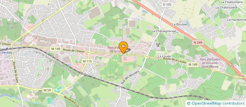 localisation de l'entreprise GUIGNEN DISTRIBUTION  BASSE-GOULAINE