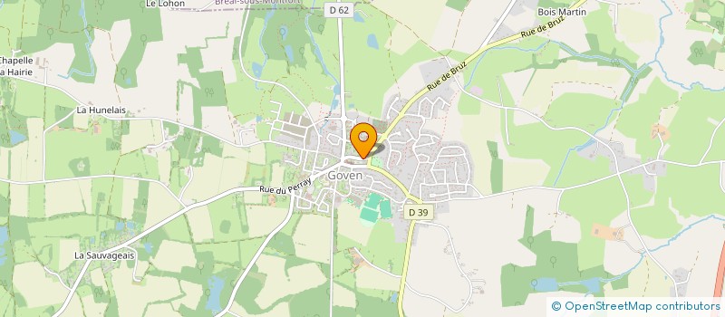 localisation de l'entreprise GUIGNEN TENNIS DE TABLE  GUIGNEN