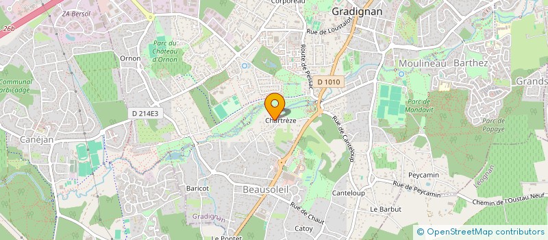 localisation de l'entreprise GUIGNOL IMMO à GRADIGNAN