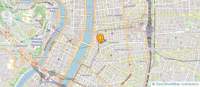 localisation de l'entreprise GUIGNOL S BAND  LYON