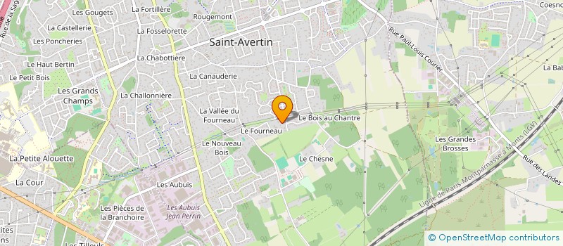 localisation de l'entreprise GUIGNON INVEST  SAINT-AVERTIN